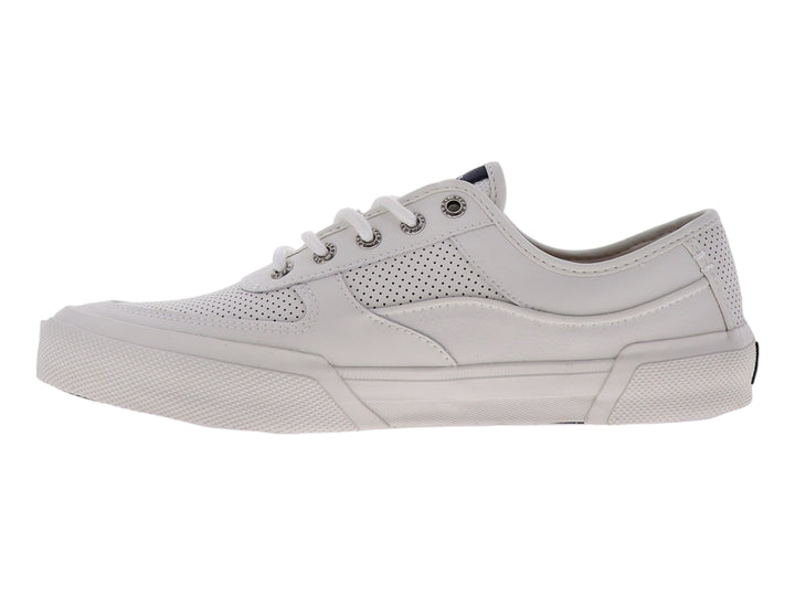 Tenis Sperry Soletide Seacycled en color blanco con detalles perforados y suela texturizada.