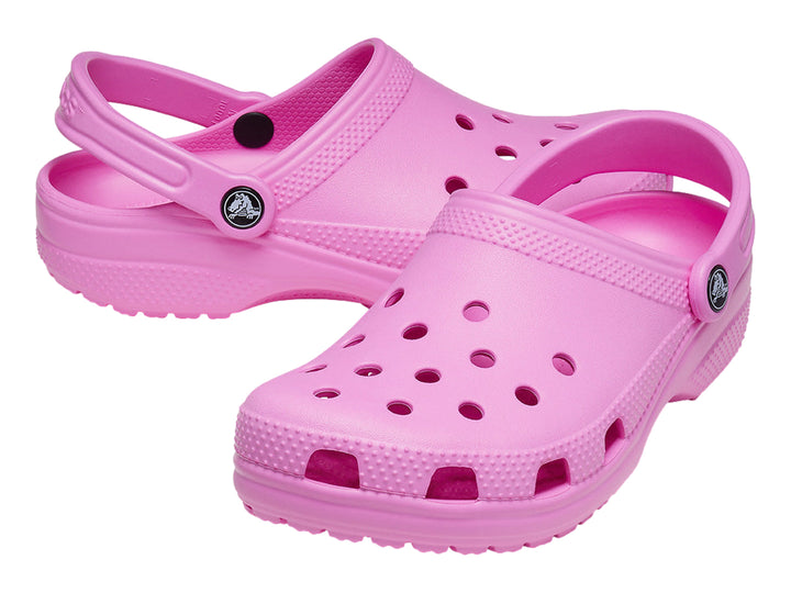 Zuecos Crocs Classic Clog Color Rosa para Niña