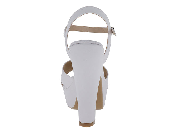 Sandalias Roze Blanco de Plataforma para Mujer