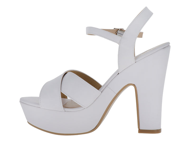 Sandalias Roze Blanco de Plataforma para Mujer