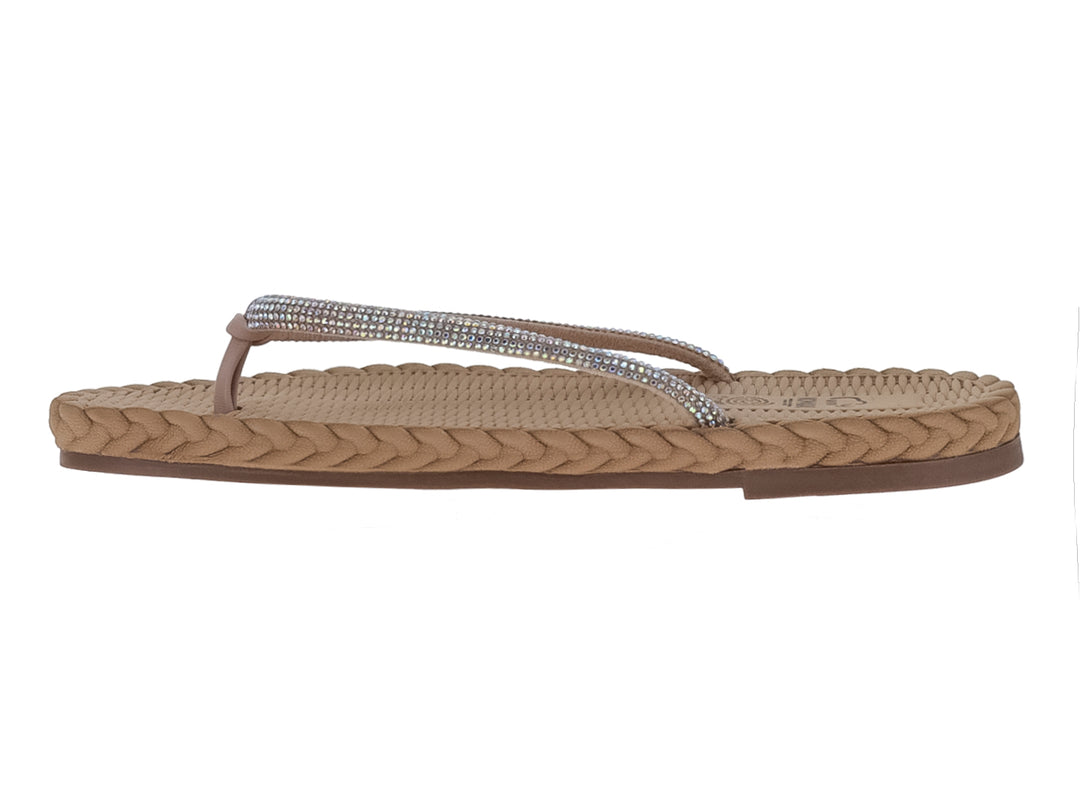 Sandalias Nomadas Color Nutty Tornasol para Mujer