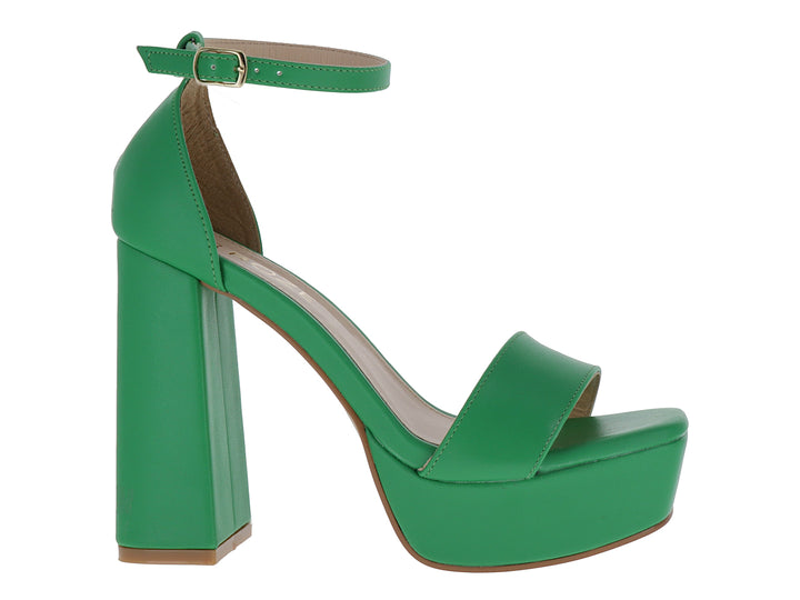 Sandalias de Plataforma ROZE Verde Grecia para Mujer