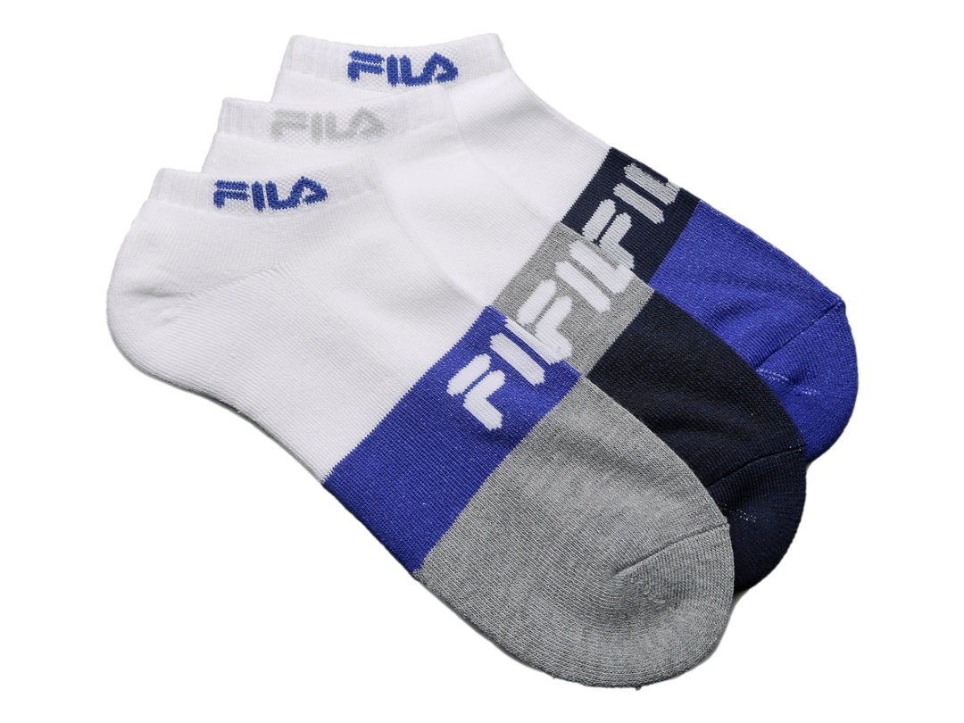 Calcetines Fila Color Block Blanco para Hombre