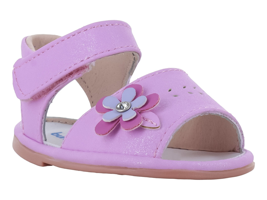Sandalias Miniburbujas Color Lavanda para Niña