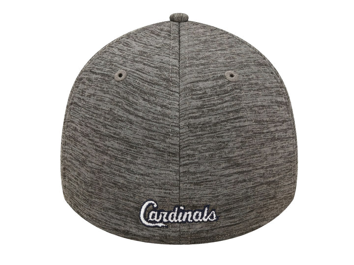 Gorra de béisbol New Era color gris jaspeado con logotipo bordado de St. Louis Cardinals.