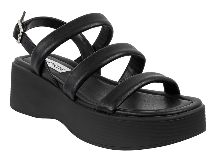 Sandalias Steve Madden Conduc Negro para Mujer