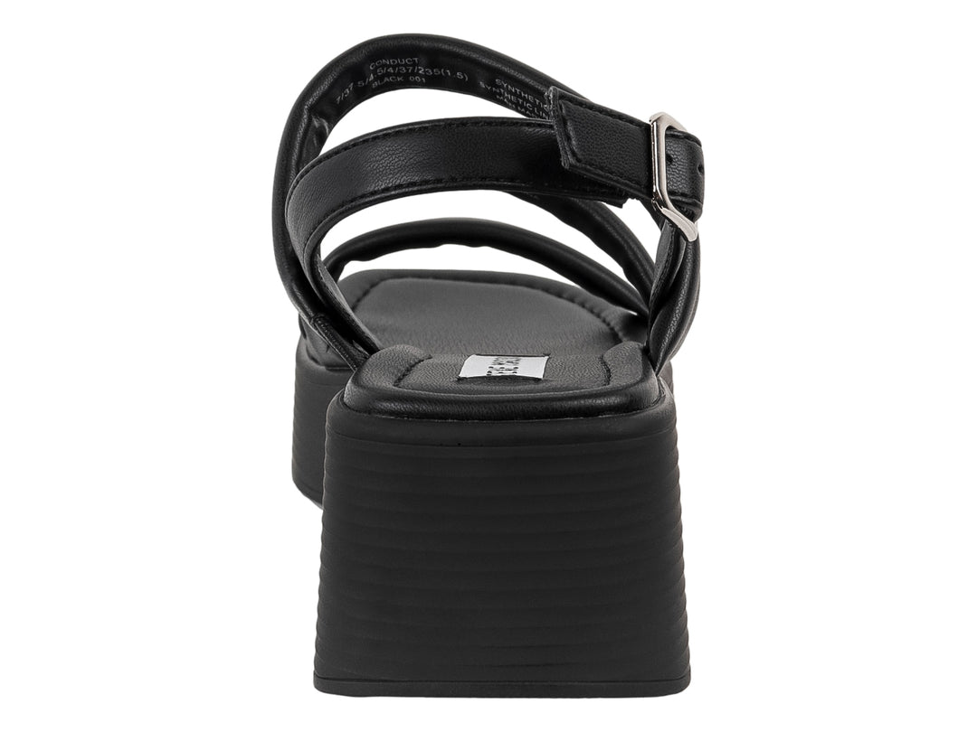 Sandalias Steve Madden Conduc Negro para Mujer