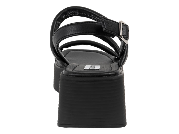 Sandalias Steve Madden Conduc Negro para Mujer