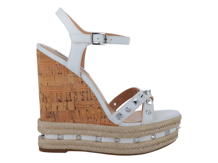 Sandalias Plataforma Steve Madden Blancas para Mujer