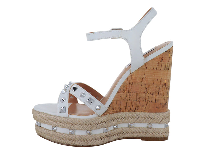 Sandalias Plataforma Steve Madden Blancas para Mujer