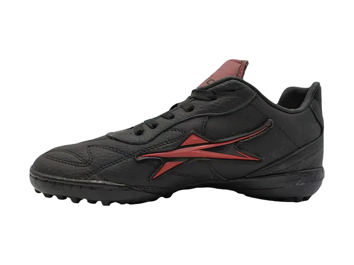 Tenis de Fútbol EESCORD Negro-Rojo para Nino