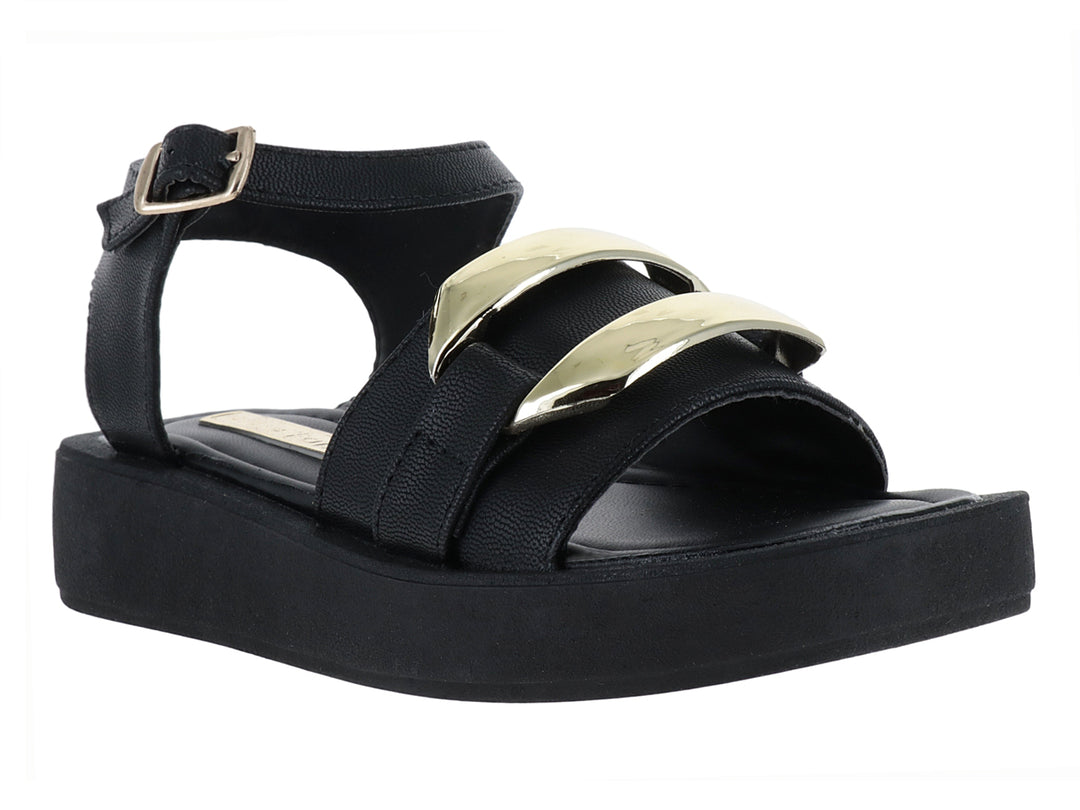 Sandalias Mia Bonita Negro para Niña