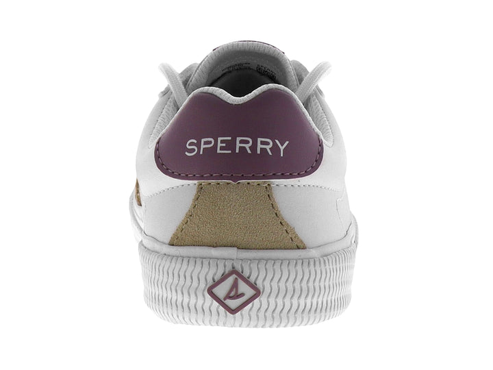 Tenis Sperry Blanco con Morado para Mujer