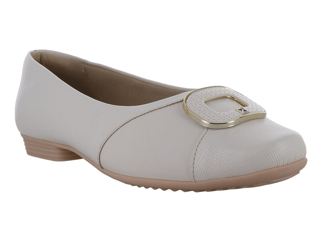 Zapatos Planos Piccadilly Off White para Mujer