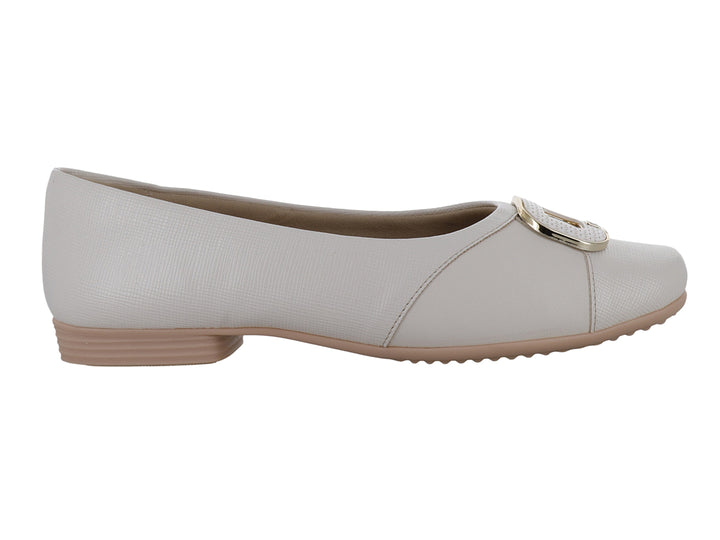 Zapatos Planos Piccadilly Off White para Mujer