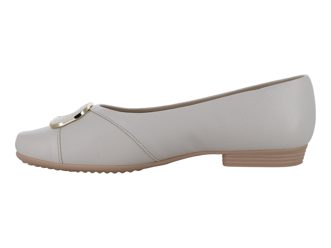 Zapatos Planos Piccadilly Off White para Mujer