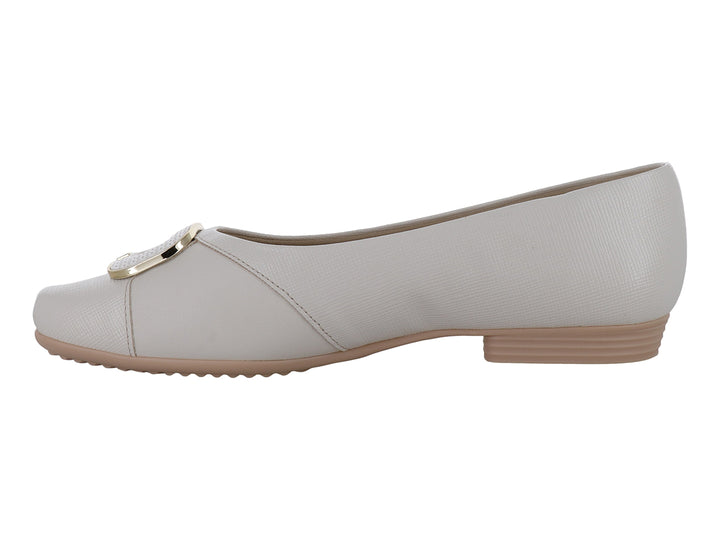 Zapatos Planos Piccadilly Off White para Mujer