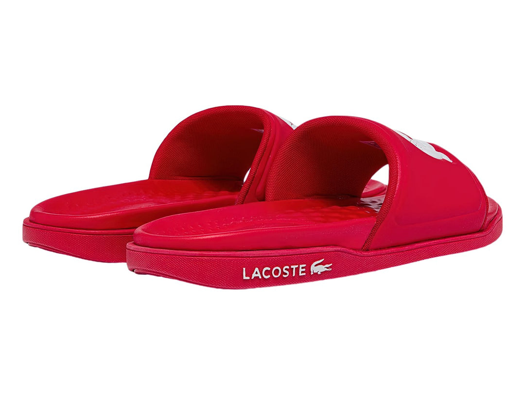 Sandalias Lacoste Croco Dialiste Rojo para Hombre