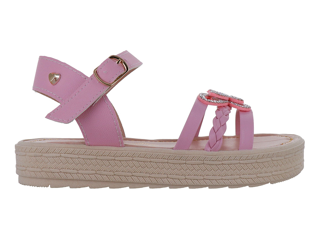 Sandalias Miroslava Rosa para Niña