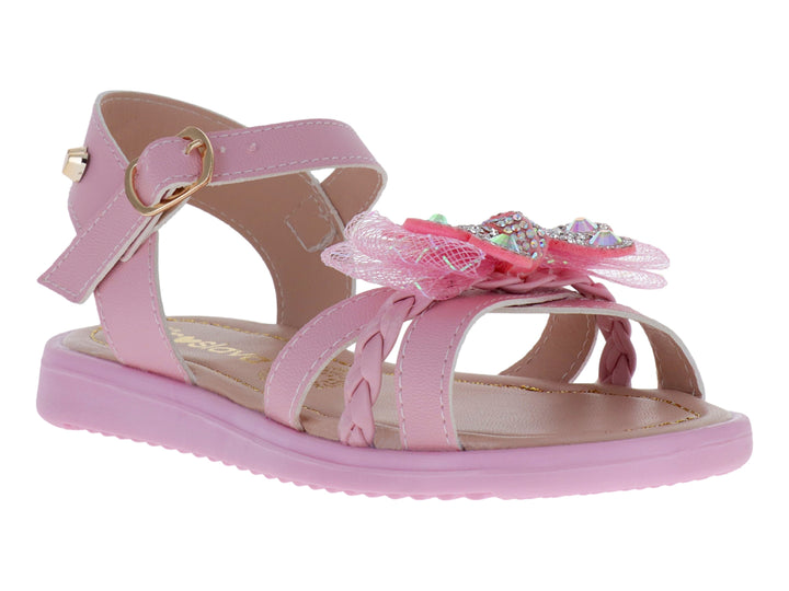 Sandalias Miroslava Rosa para Niña