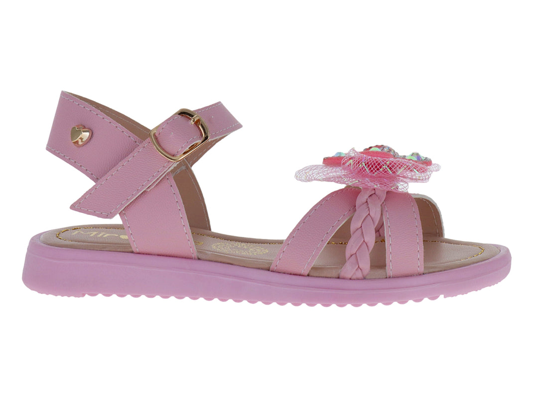 Sandalias Miroslava Rosa para Niña