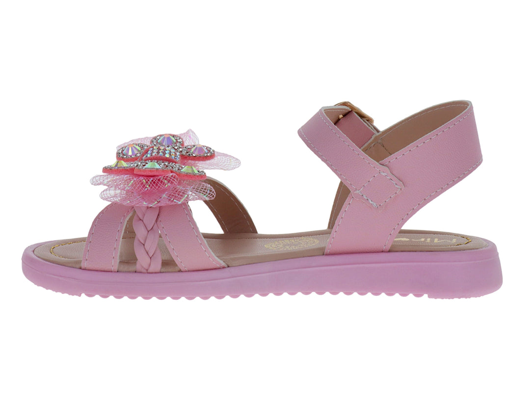Sandalias Miroslava Rosa para Niña