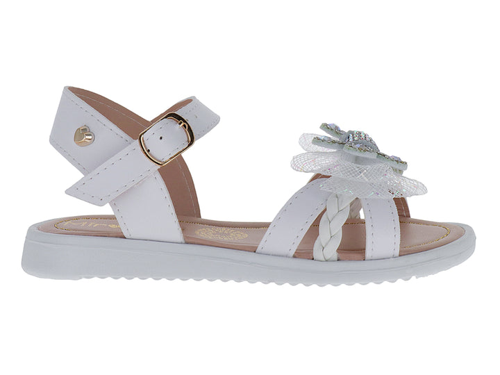 Sandalias Miroslava Blanco para Niña