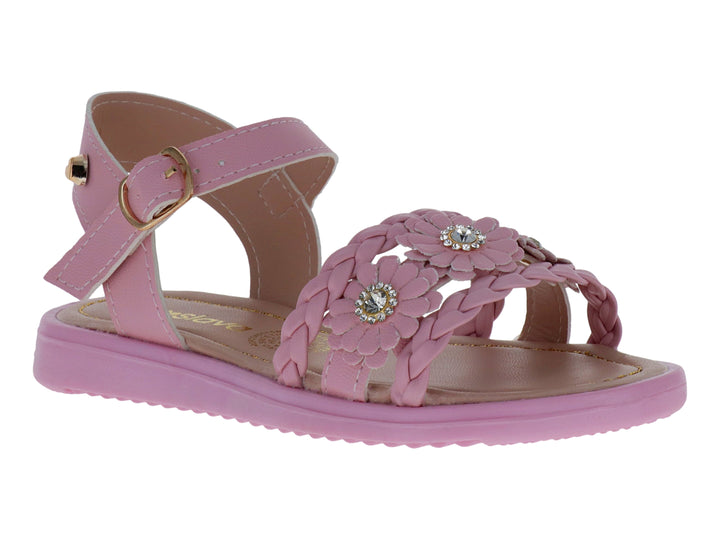 Sandalias Miroslava Rosa para Niña