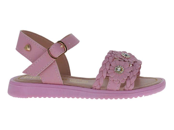 Sandalias Miroslava Rosa para Niña