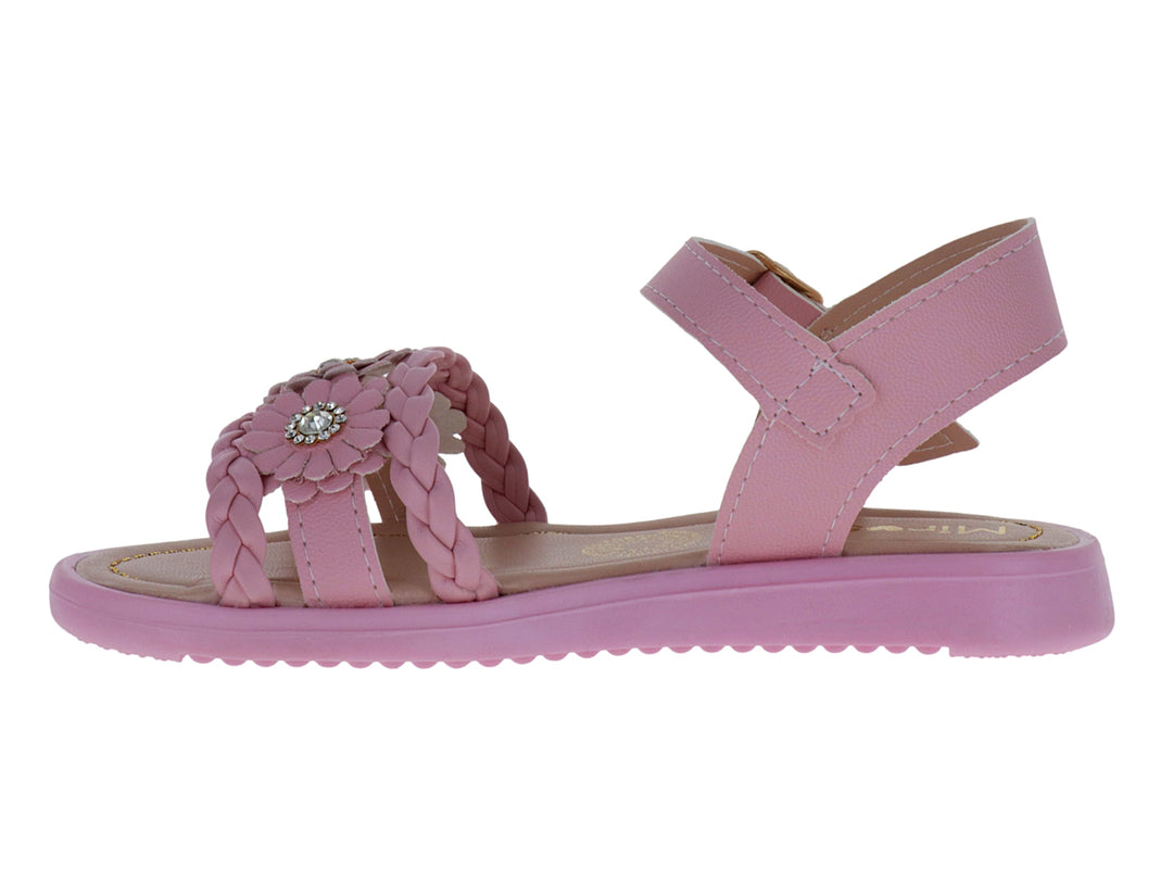 Sandalias Miroslava Rosa para Niña