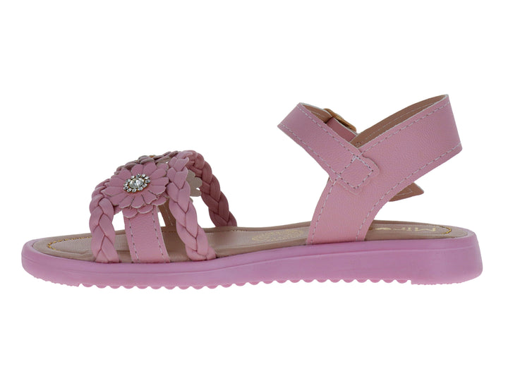 Sandalias Miroslava Rosa para Niña