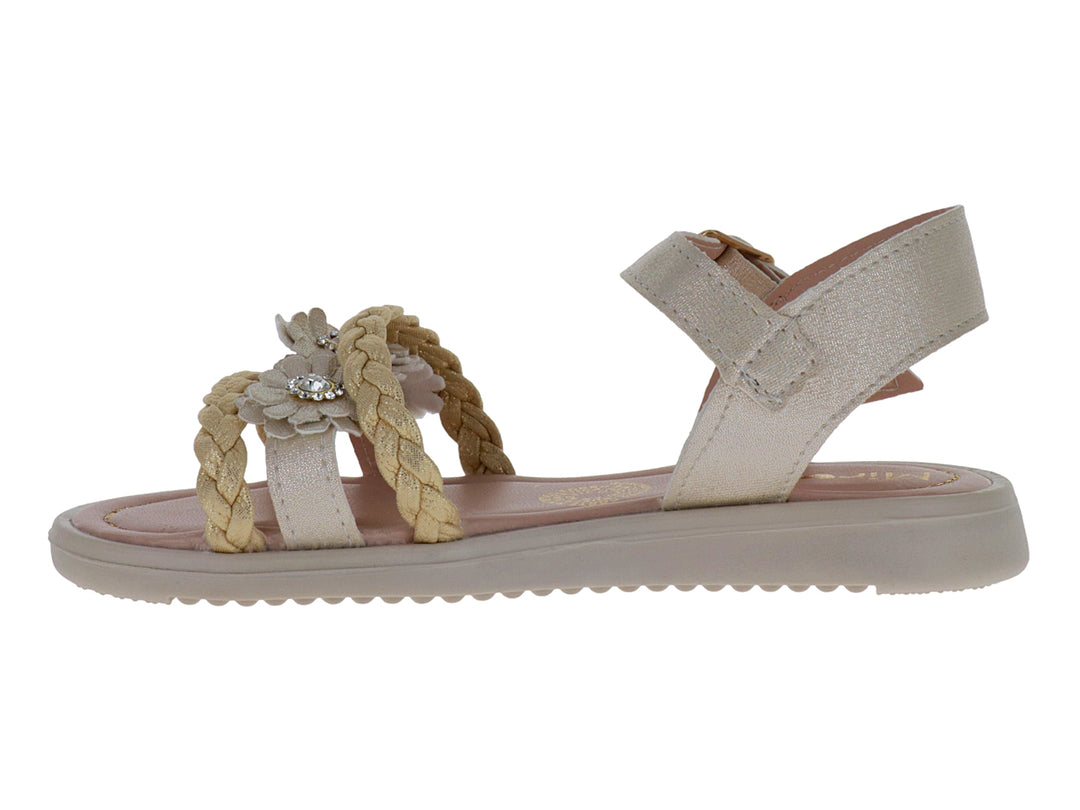 Sandalias Miroslava Oro para Niña