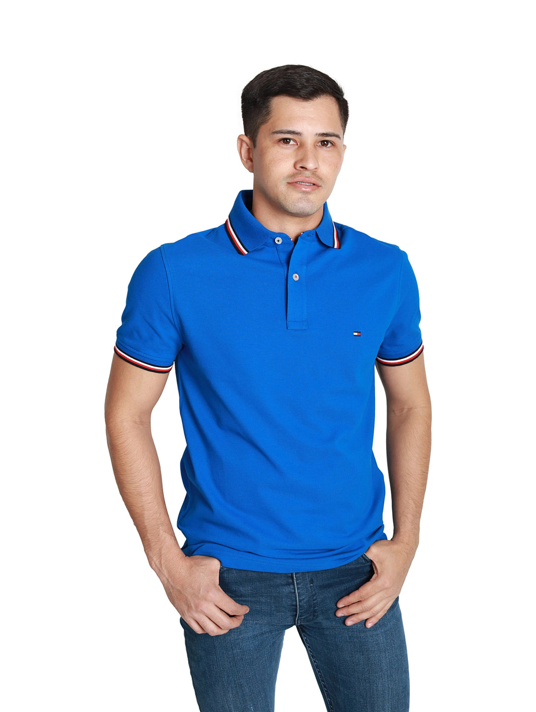 Playera Polo Tommy Hilfiger Azul para Hombre