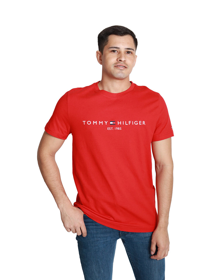 Playera Tommy Hilfiger Rojo para Hombre