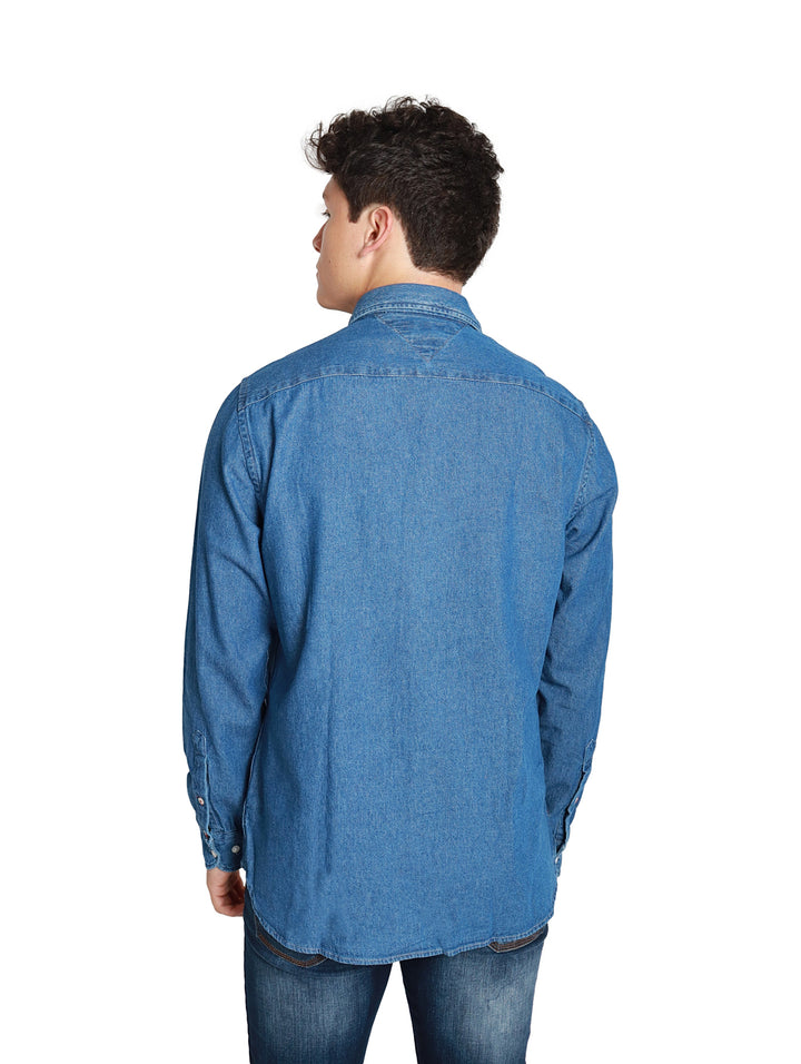 Camisa Tommy Hilfiger Indigo Classic Denim para Hombre