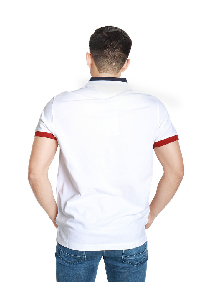 Playera Polo Tommy Hilfiger Blanco para Hombre