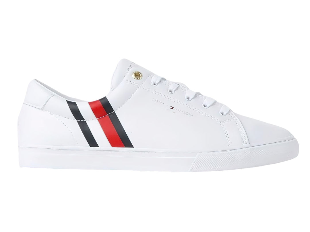 Tenis Tommy Hilfiger Side Stripe Blanco para Mujer