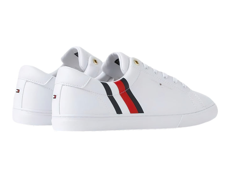 Tenis Tommy Hilfiger Side Stripe Blanco para Mujer