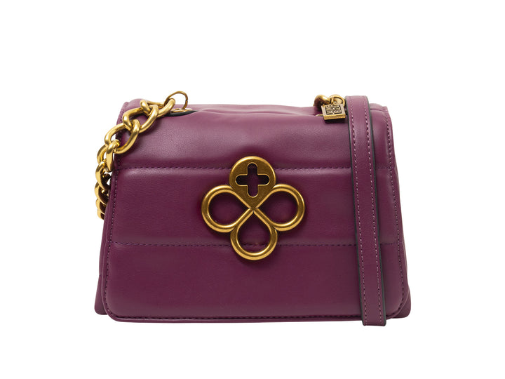 Bolsa de Hombro Jaime Ibiza Morado para Mujer