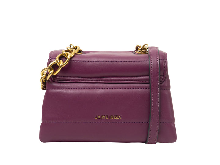 Bolsa de Hombro Jaime Ibiza Morado para Mujer