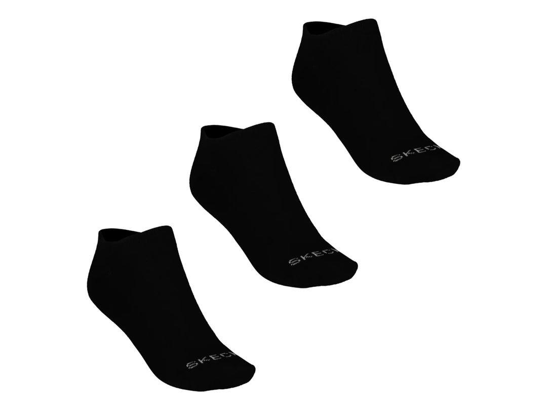 Calcetines Skechers Invisibles Negros para Mujer