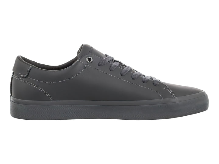Tenis Tommy Hilfiger modelo Modern Vulc en color gris oscuro con acabado mate y suela vulcanizada.