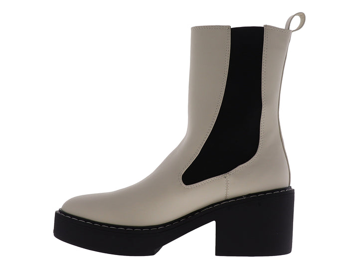 Botines Chelsea Nine West Color Marfil para Mujer