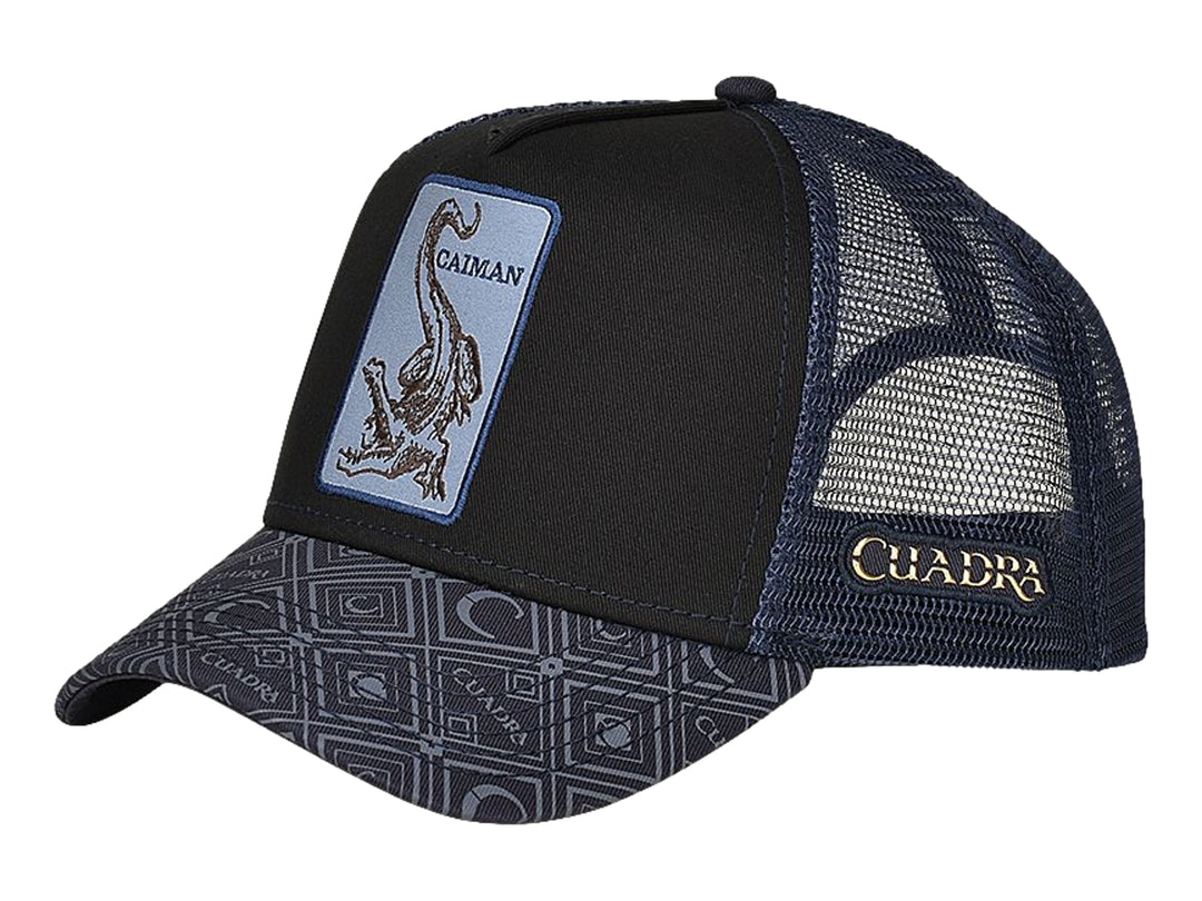 Gorra Cuadra Azul Caimán