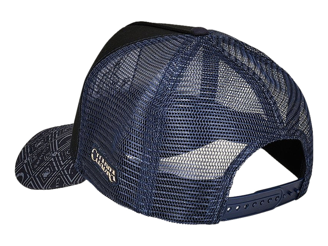 Gorra Cuadra Azul Caimán