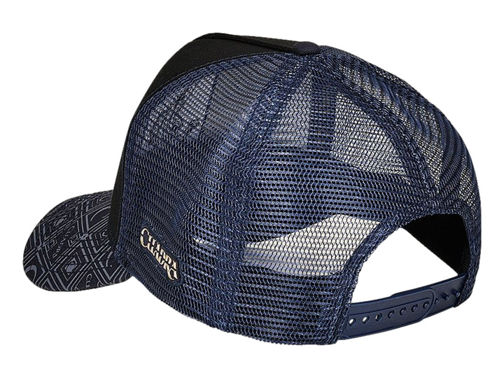 Gorra Cuadra Azul Caimán