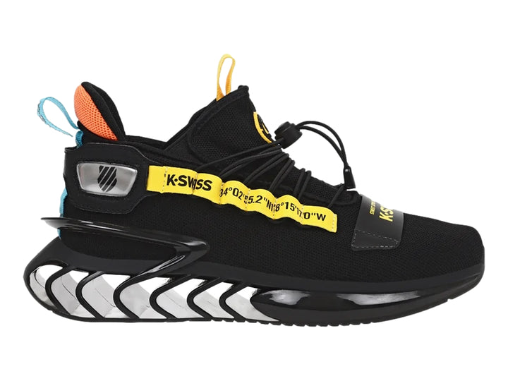 Tenis K-SWISS Panthera Negro con Amarillo para Hombre