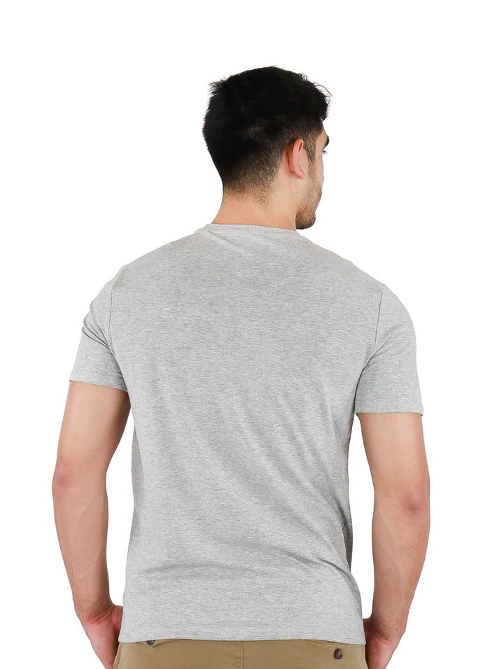 Playera DKNY Gris Heather Grey para Hombre