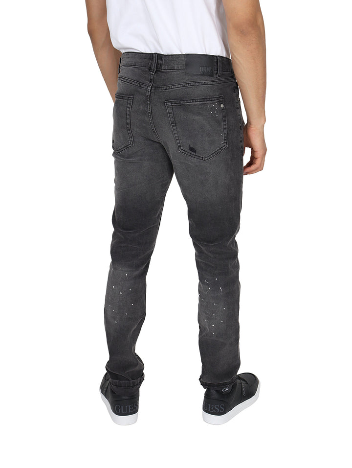 Pantalones DKNY Mercer Destruction Gris para Hombre