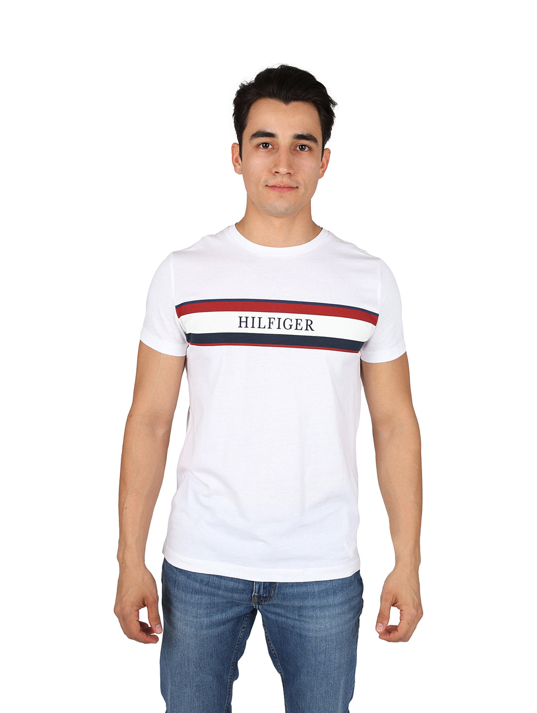Playera Tommy Hilfiger Blanca para Hombre